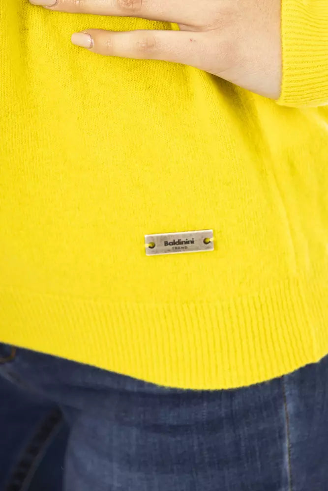 Women’s Baldinini Trend Yellow Wool Women Sweater