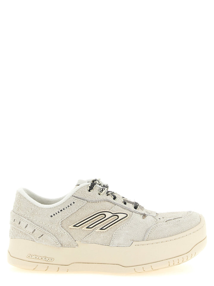 Women’s Balenciaga Beige Bovine Leather Platform Sneakers