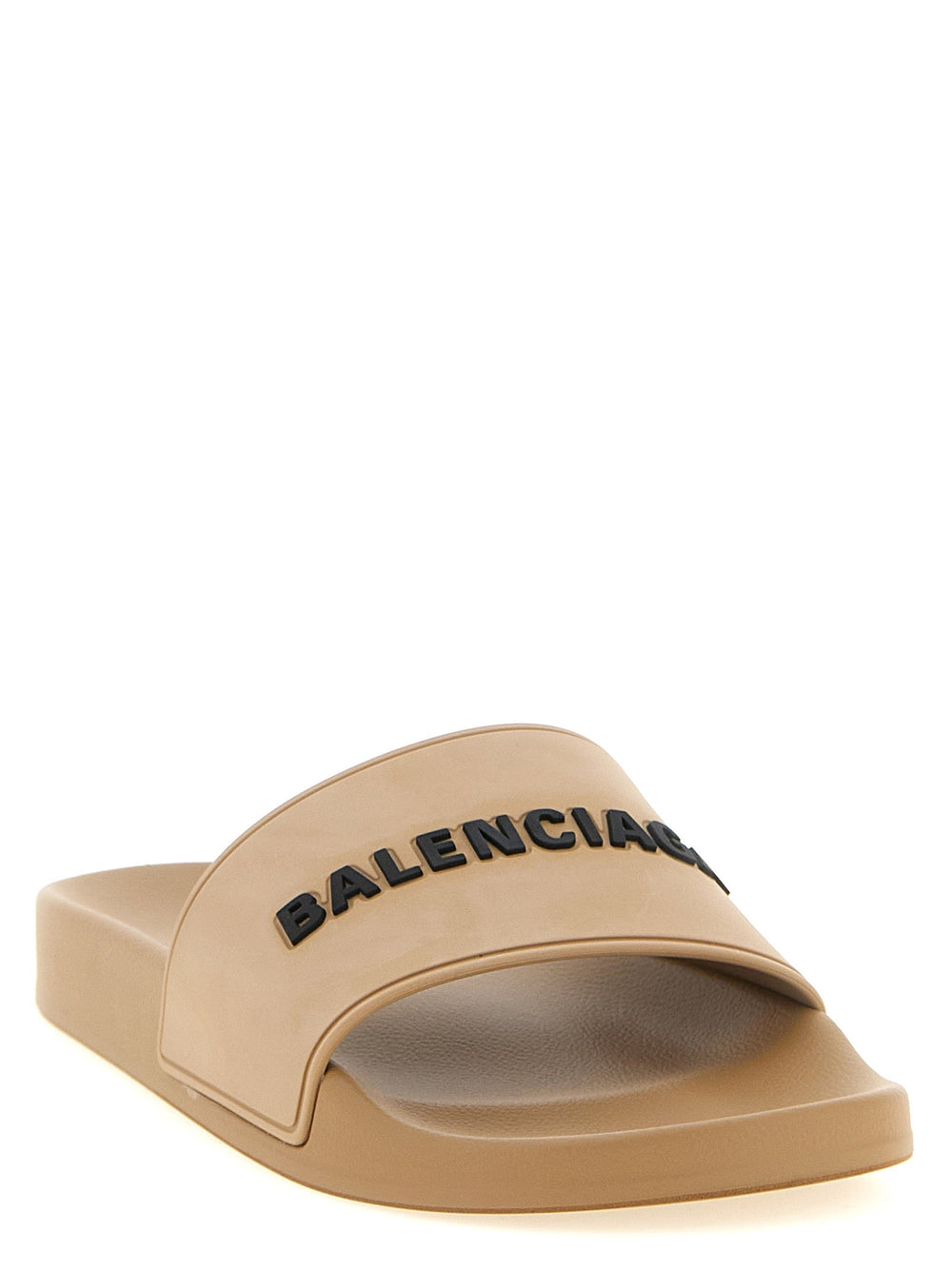 Women’s Balenciaga Beige Plastic Slides