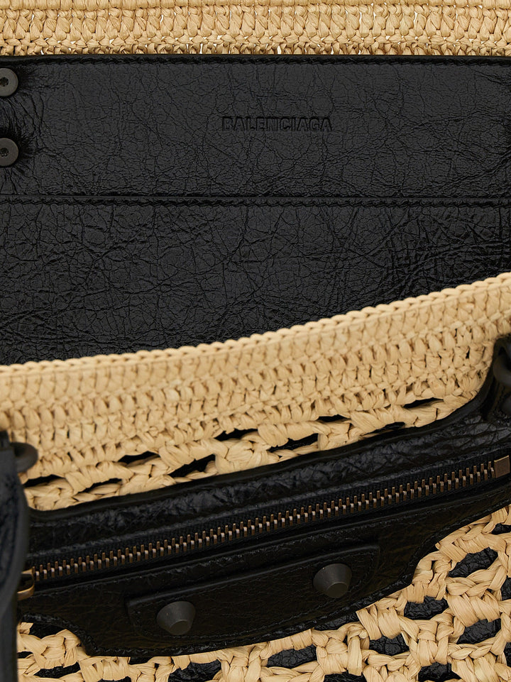 Women’s Balenciaga Beige Viscose Shoulder Bag