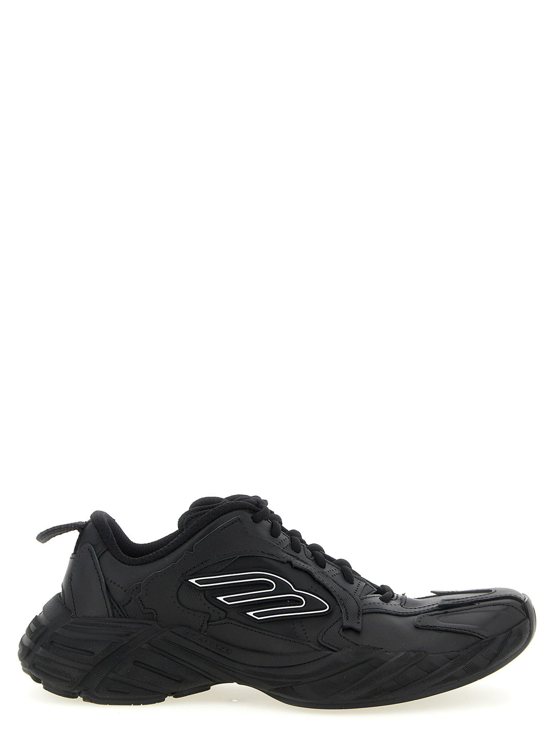 Women’s Balenciaga Black Calfskin Athletic Sneakers