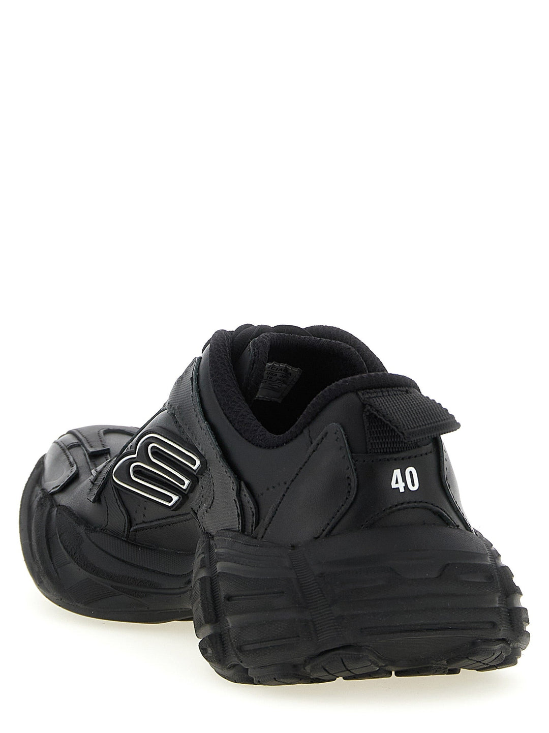 Women’s Balenciaga Black Calfskin Athletic Sneakers
