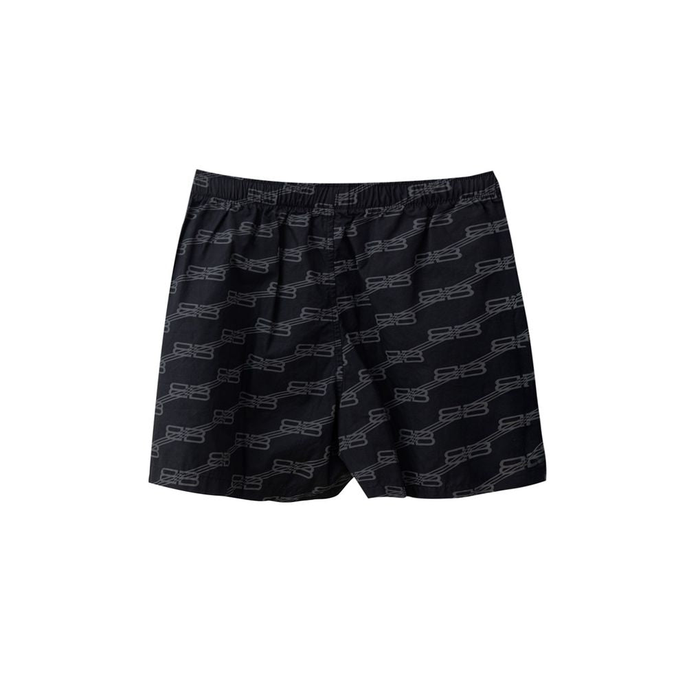 Women’s Balenciaga Black Cotton Bermuda Shorts