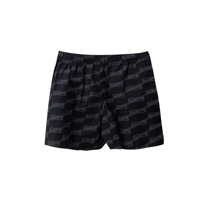 Women’s Balenciaga Black Cotton Bermuda Shorts
