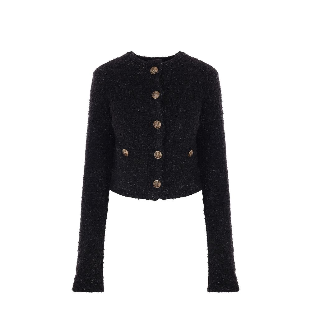 Women’s Balenciaga Black Cotton Cardigan