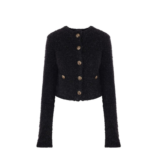 Women’s Balenciaga Black Cotton Cardigan