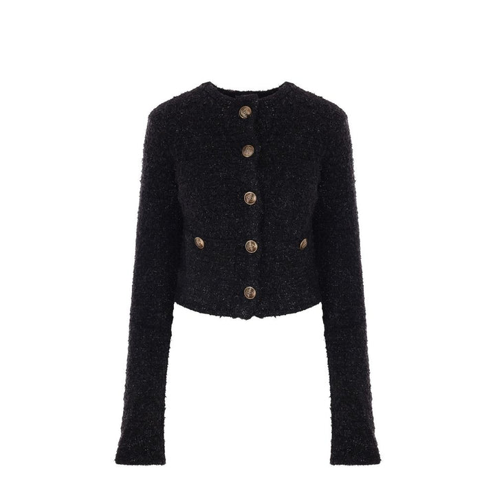 Women’s Balenciaga Black Cotton Cardigan