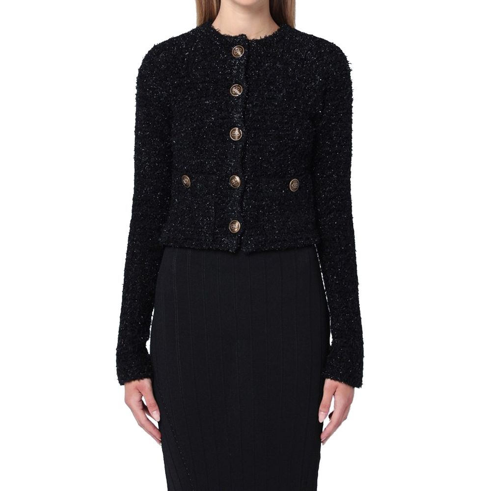 Women’s Balenciaga Black Cotton Cardigan