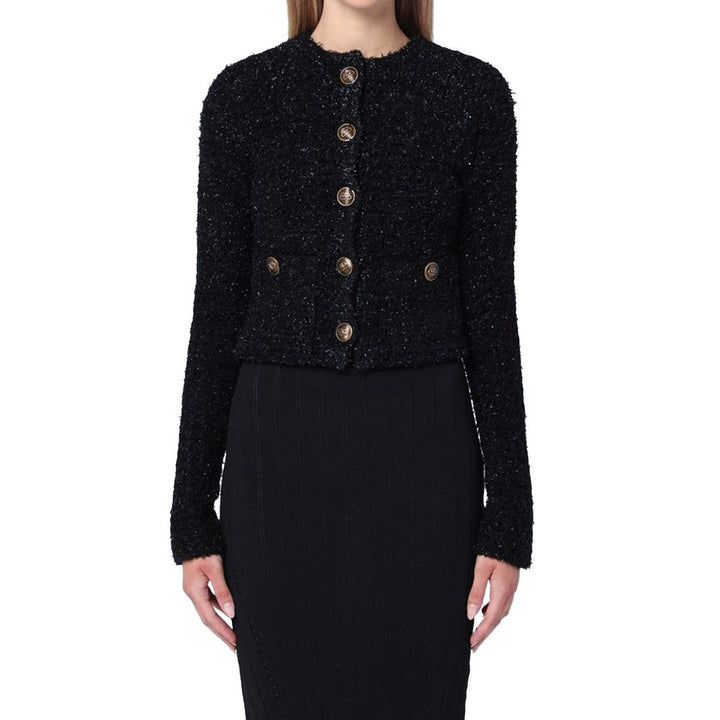 Women’s Balenciaga Black Cotton Cardigan