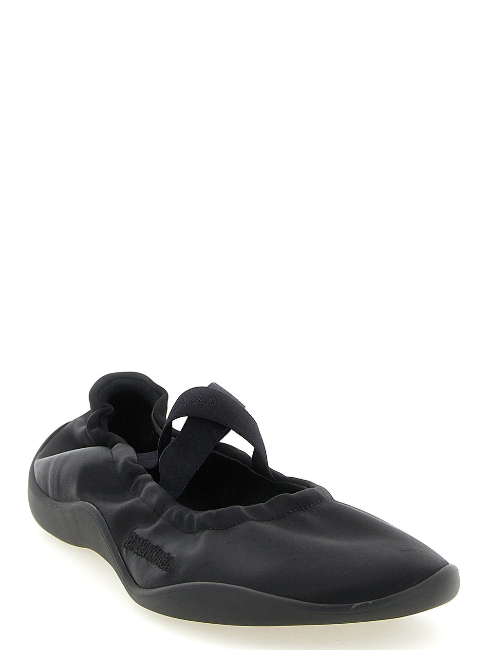Women’s Balenciaga Black Polyester Ballet Flats