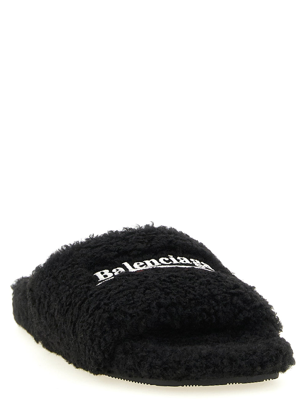 Women’s Balenciaga Black Polyester Slides