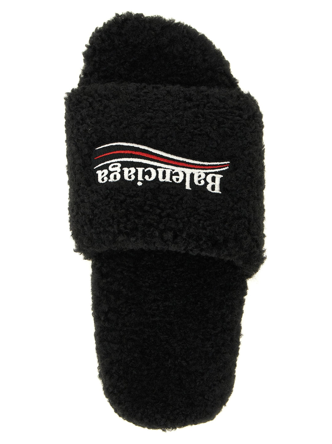 Women’s Balenciaga Black Polyester Slides