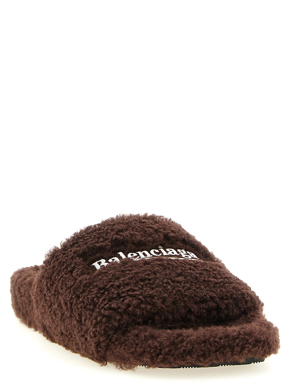 Women’s Balenciaga Brown Polyester Slides