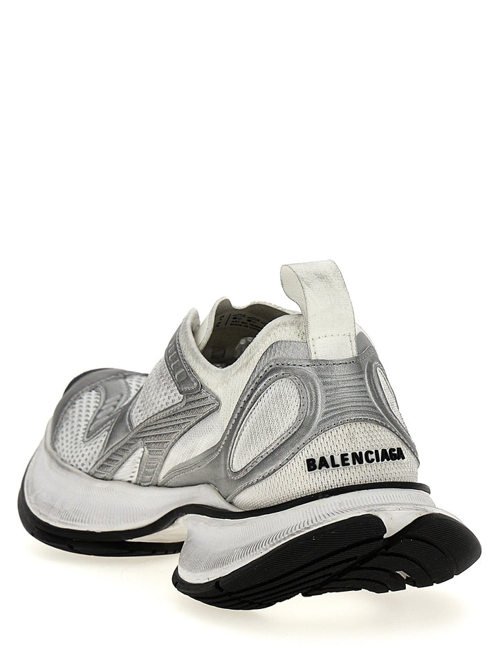 Balenciaga Gray Polyester Athletic Sneakers