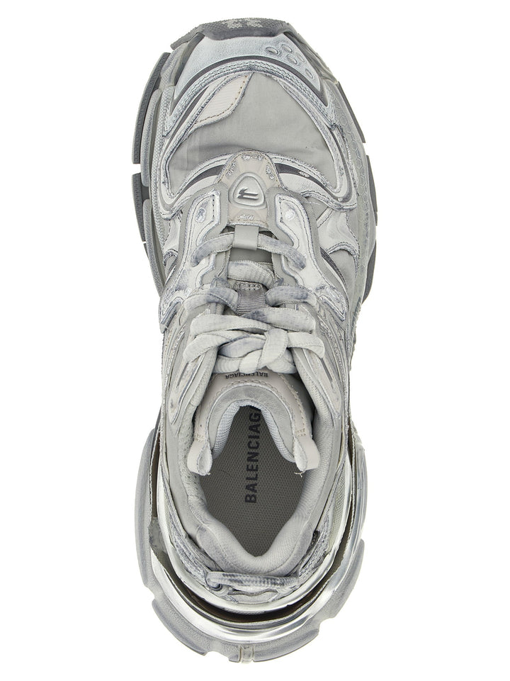 Balenciaga Gray Polyethylene Athletic Sneakers