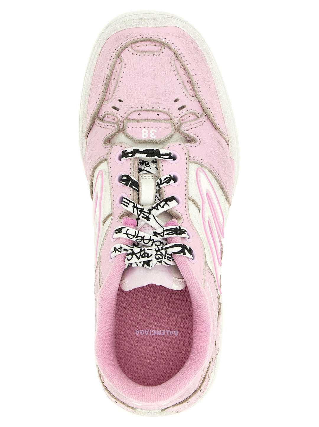 Women’s Balenciaga Multicolor Calfskin Athletic Sneakers