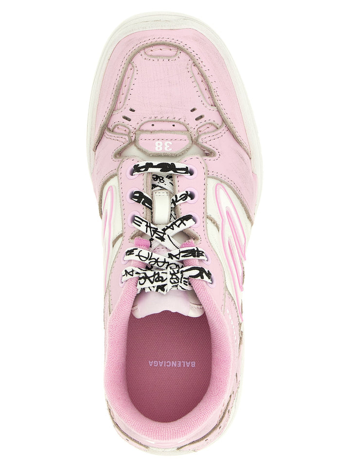 Women’s Balenciaga Multicolor Calfskin Athletic Sneakers