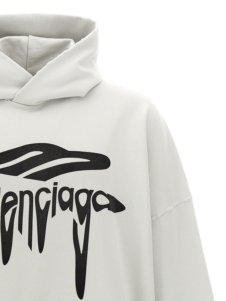 Women’s Balenciaga White Cotton Sweatshirt
