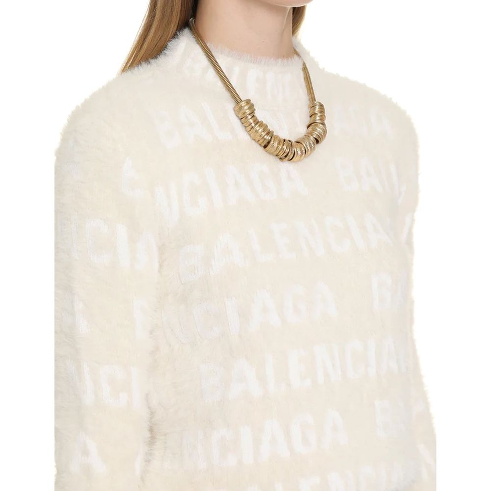 Women’s Balenciaga White Elastane Sweatshirt