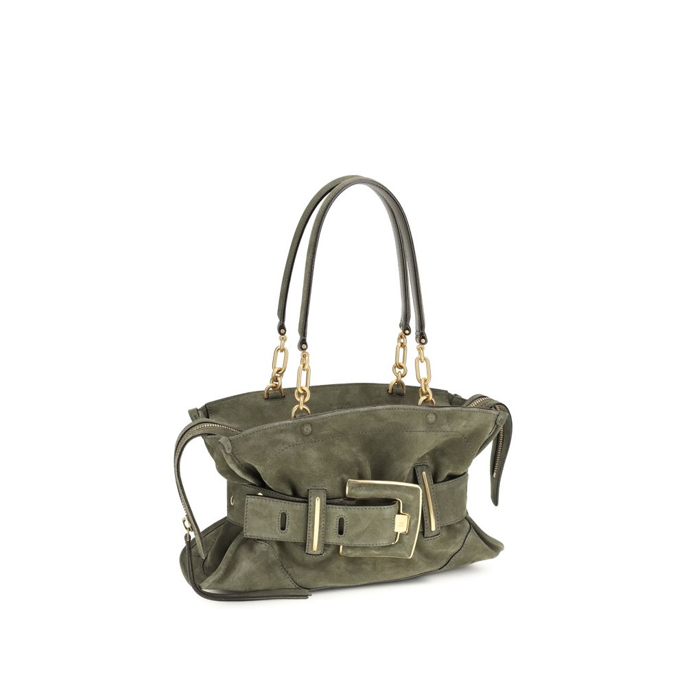 Women’s Balmain Bicolor Calf Leather Bos Taurus Handbag