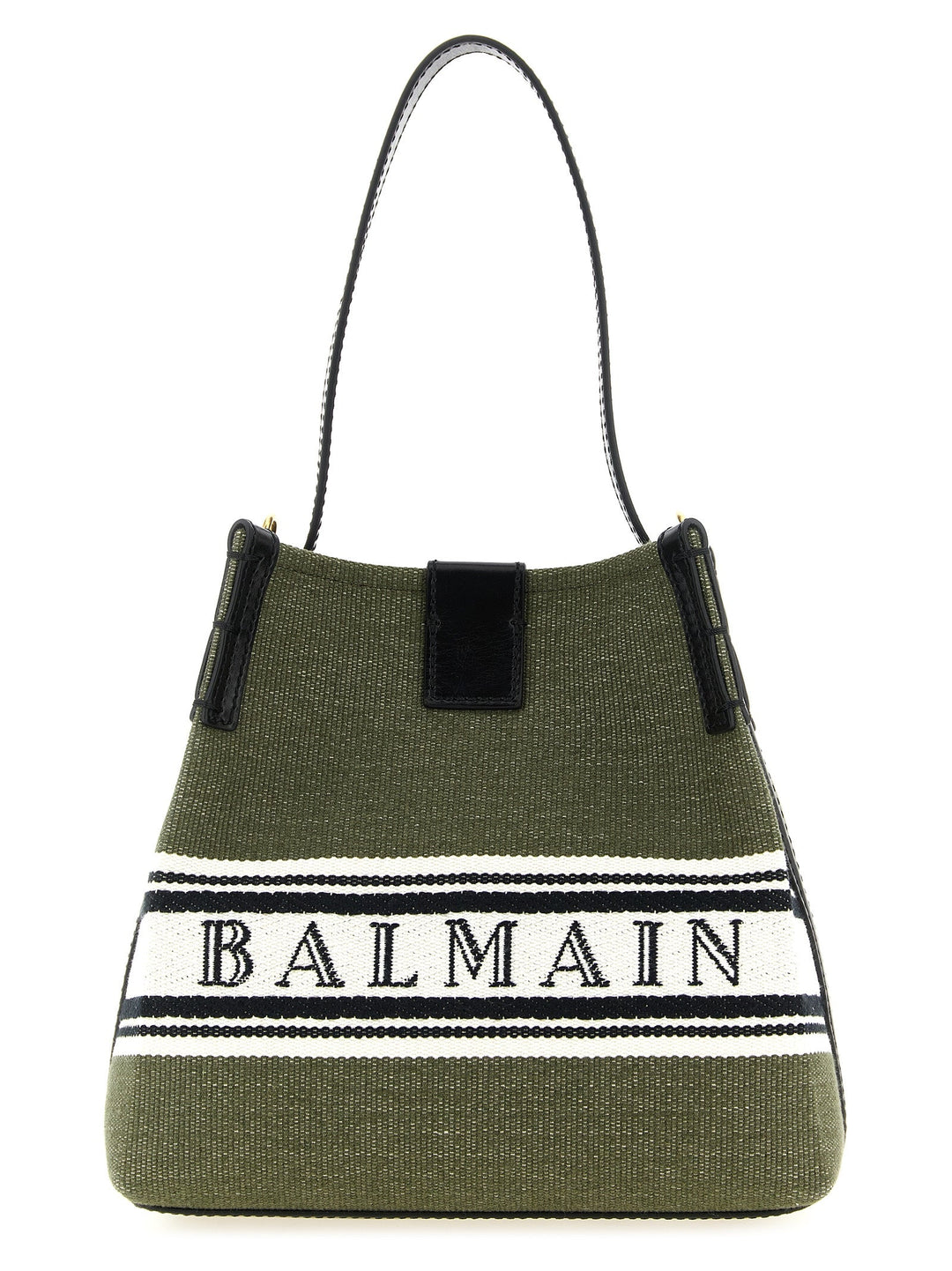Women’s Balmain Bicolor Cotton Handbag