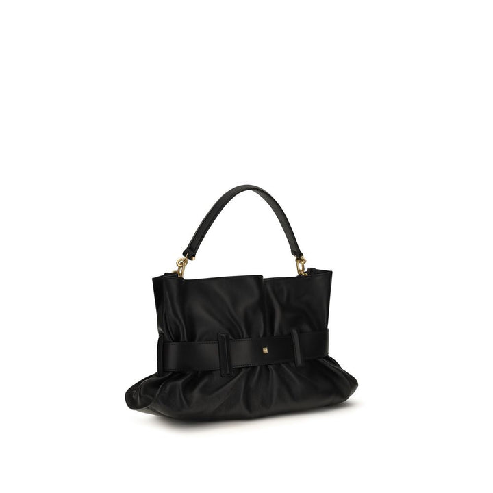 Women’s Balmain Black Calf Leather Bos Taurus Handbag
