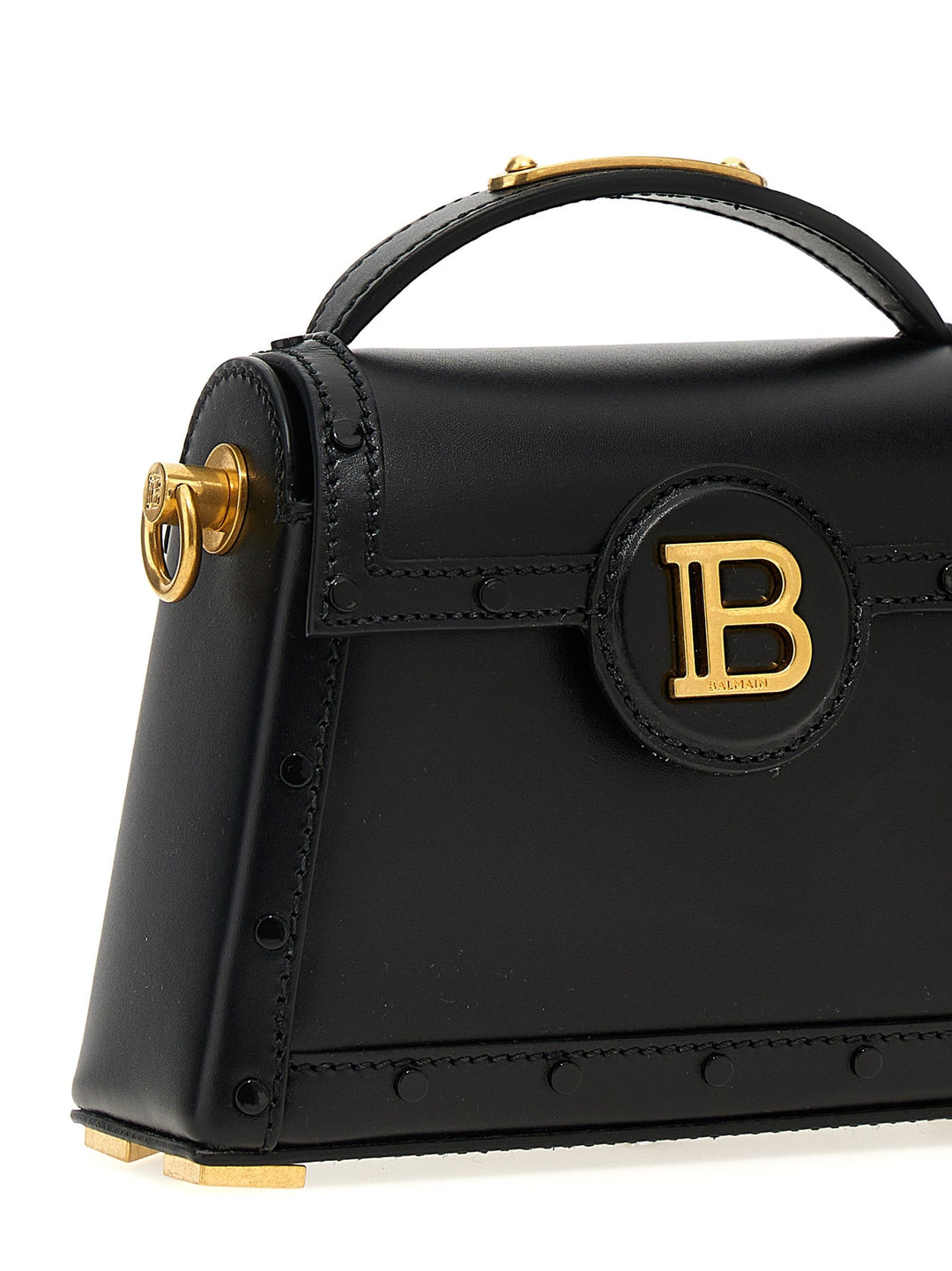 Women’s Balmain Black Calfskin Handbag