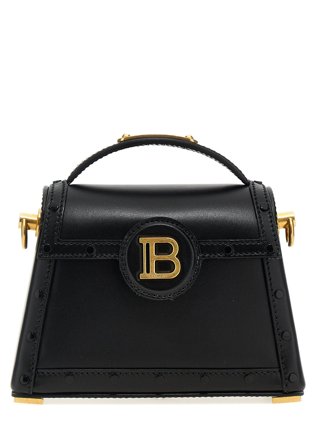 Women’s Balmain Black Calfskin Handbag