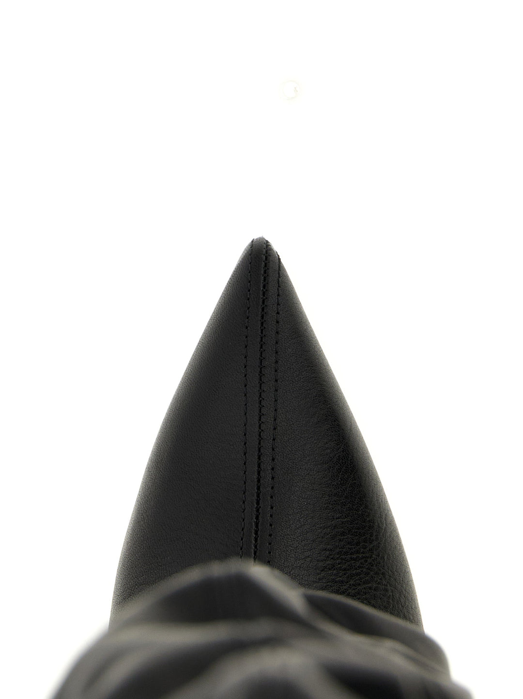 Women’s Balmain Black Calfskin Over the Knee