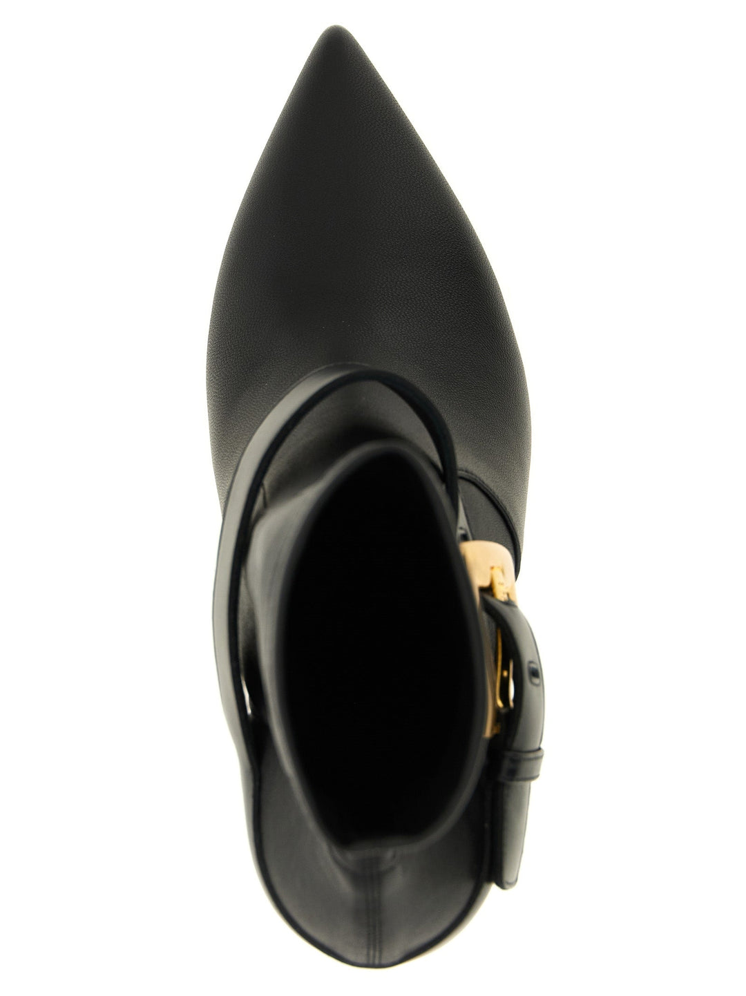 Women’s Balmain Black Lamb Leather Ankle Boots