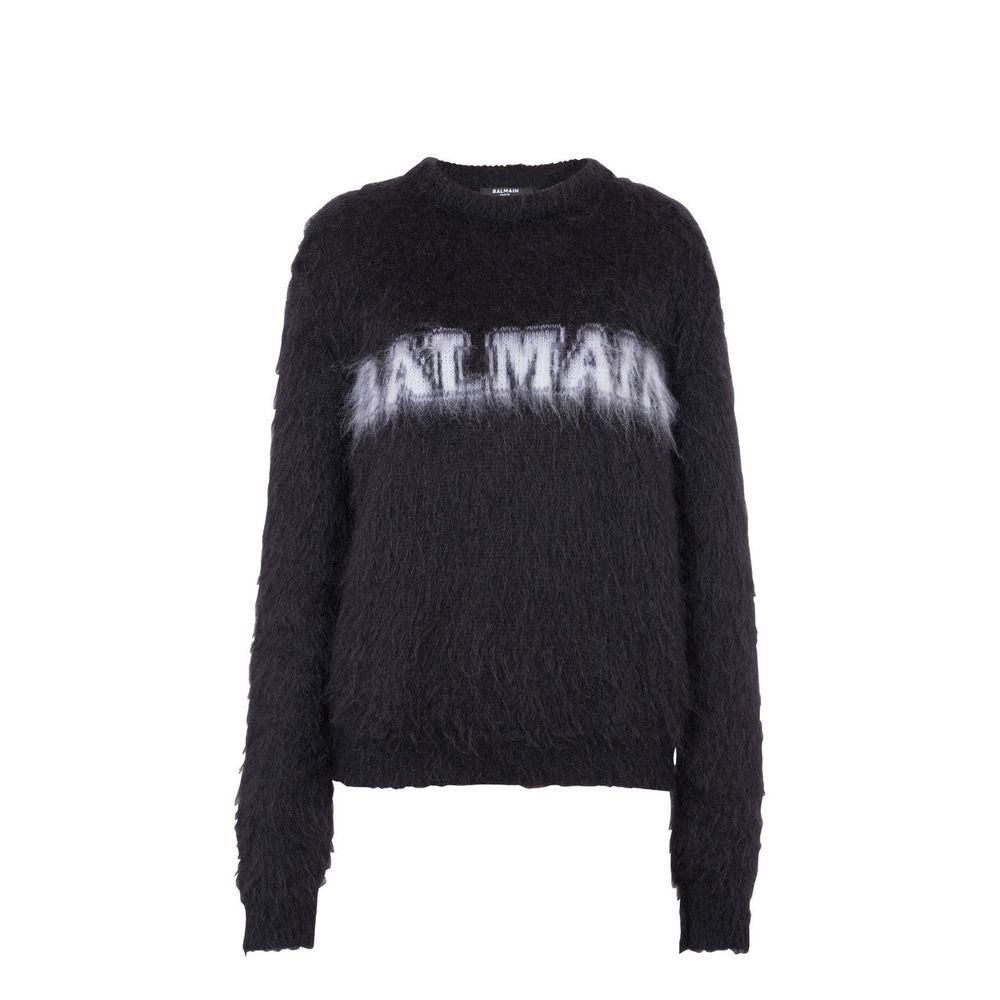 Women’s Balmain Black Mohair Sweatshirt