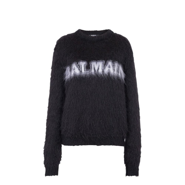 Women’s Balmain Black Mohair Sweatshirt
