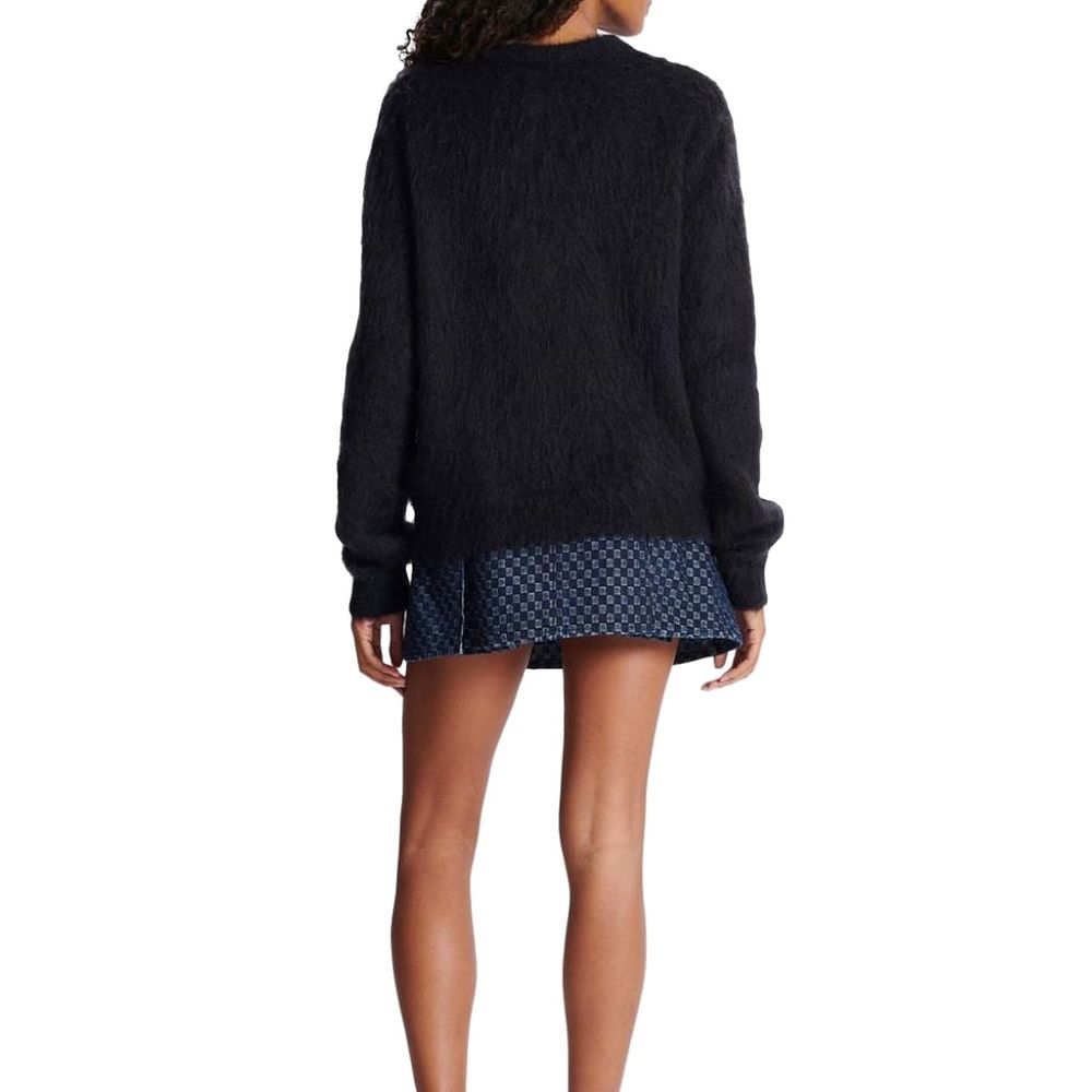 Women’s Balmain Black Mohair Sweatshirt