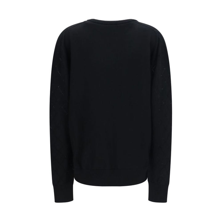 Women’s Balmain Black Wool Oves Aries Sweatshirt