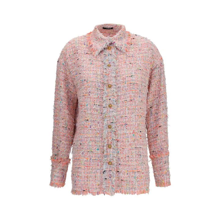 Women’s Balmain Multicolor Polyamide Pattern Shirt