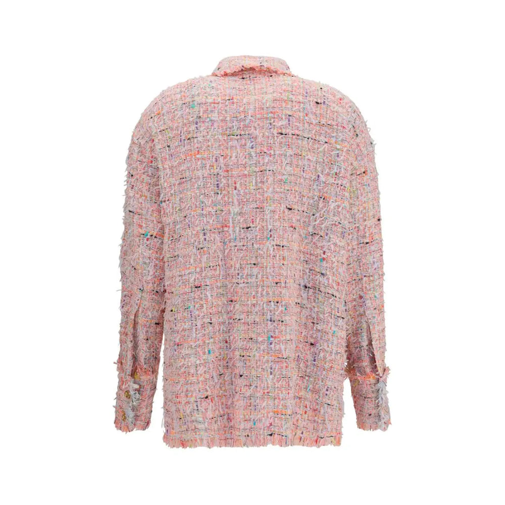 Women’s Balmain Multicolor Polyamide Pattern Shirt