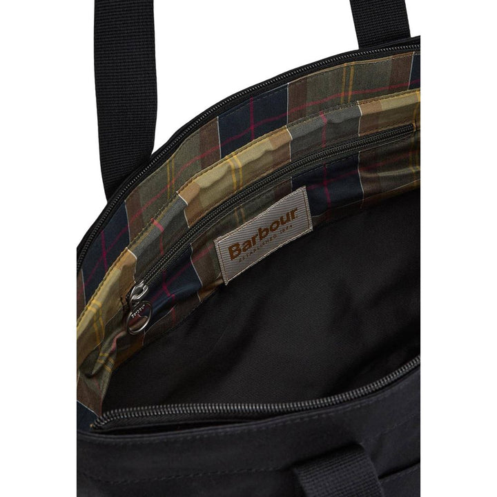 Women’s Barbour Black Cotton Handbag