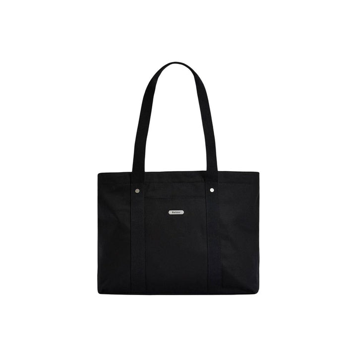 Women’s Barbour Black Cotton Handbag