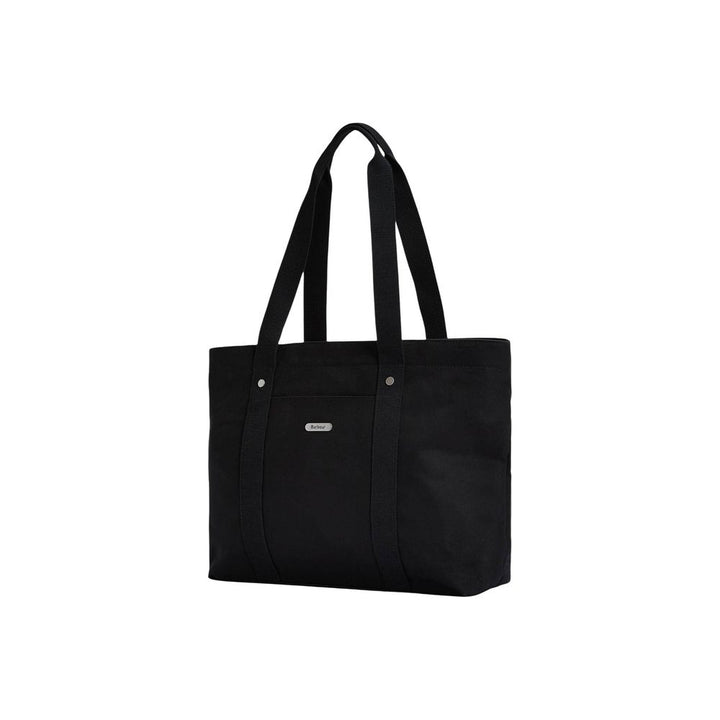 Women’s Barbour Black Cotton Handbag