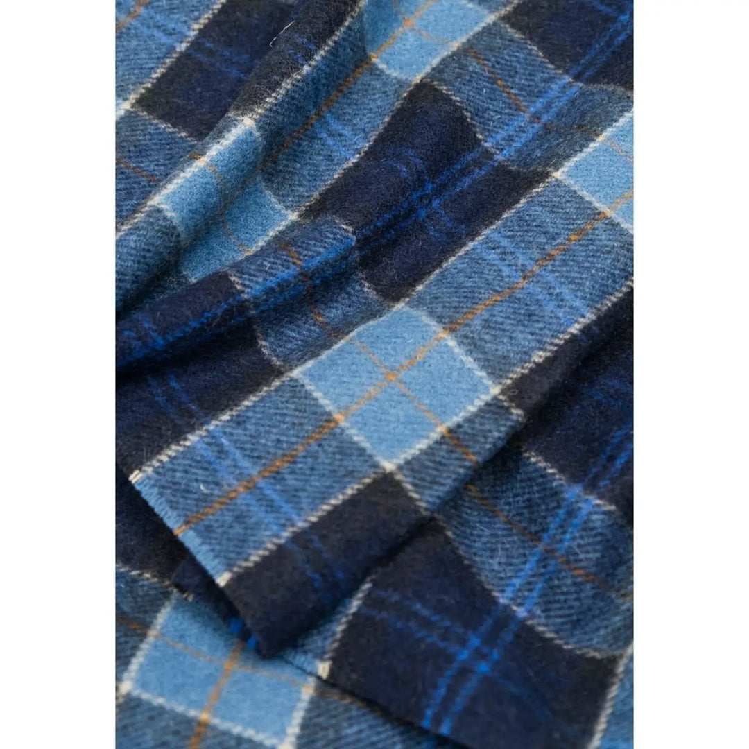 Women’s Barbour Blue Wool Scarf