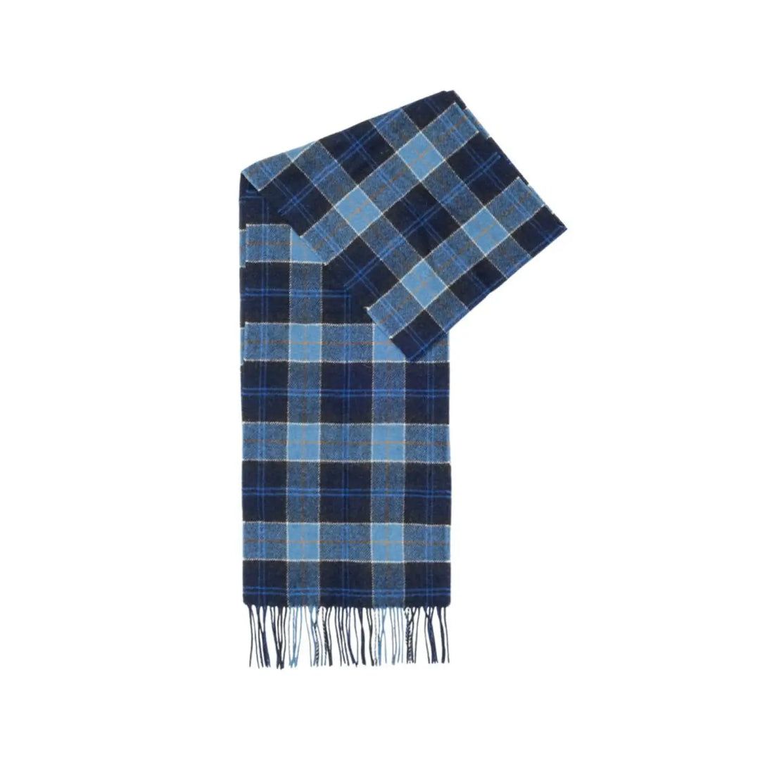 Women’s Barbour Blue Wool Scarf