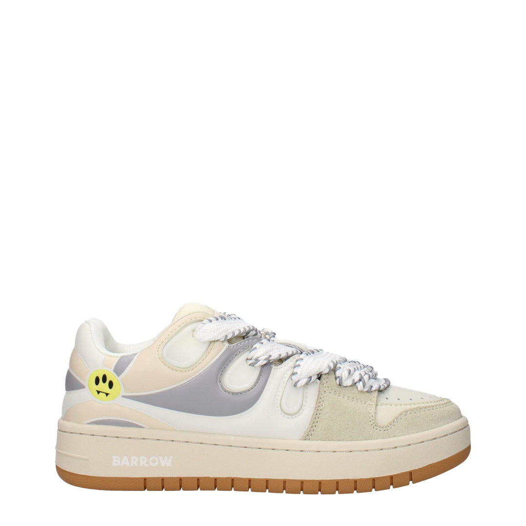 Women’s Barrow Beige Leather Low Top Sneakers