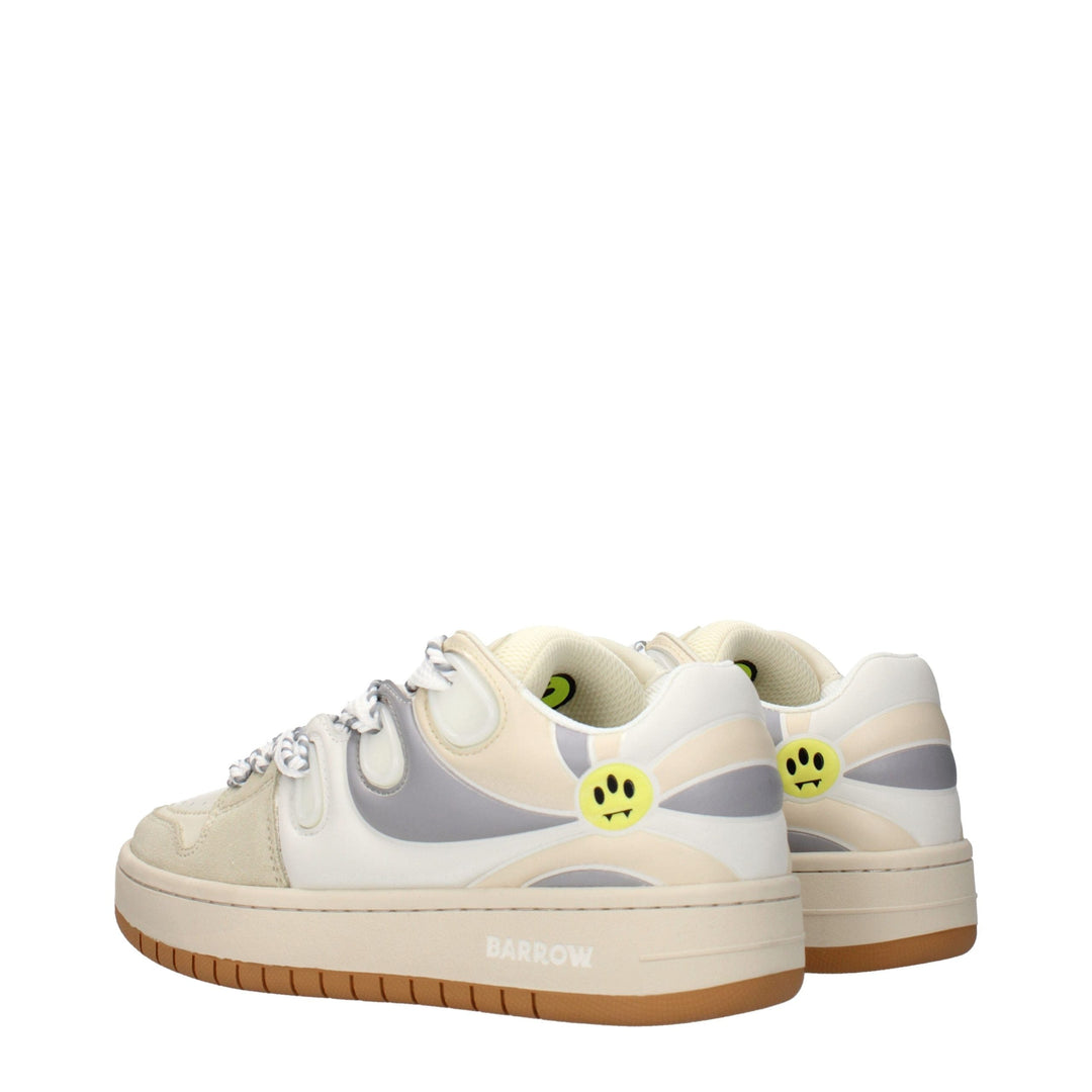 Women’s Barrow Beige Leather Low Top Sneakers