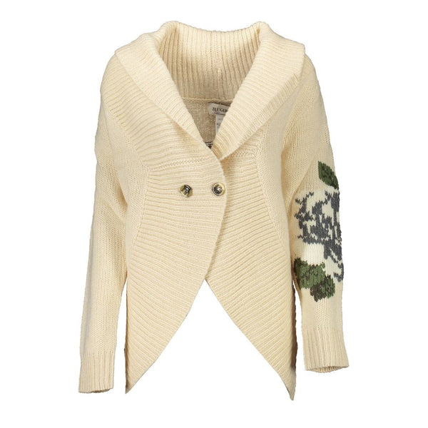 Women’s Blugirl Beige Acrylic Women Cardigan