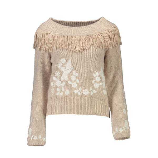 Women’s Blugirl Beige Viscose Women’s Sweater