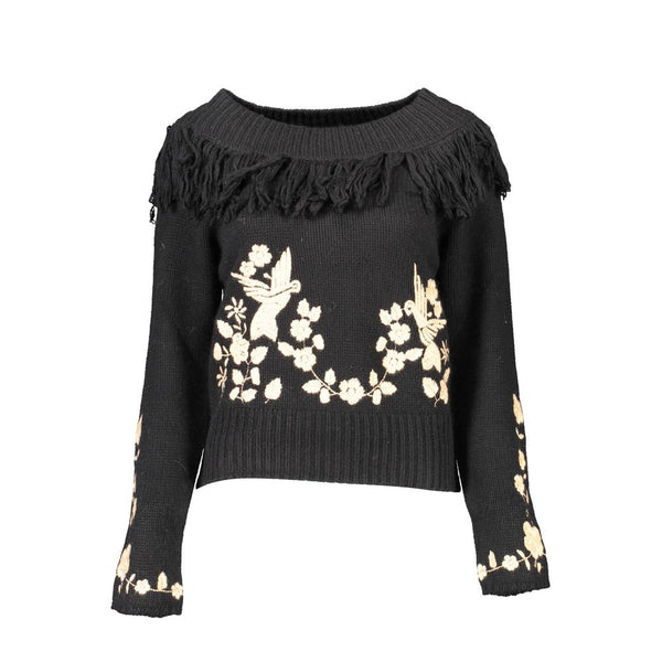Women’s Blugirl Black Viscose Women Sweater