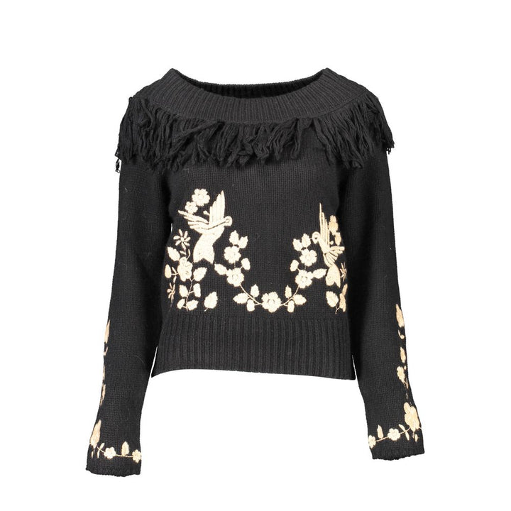 Women’s Blugirl Black Viscose Women Sweater