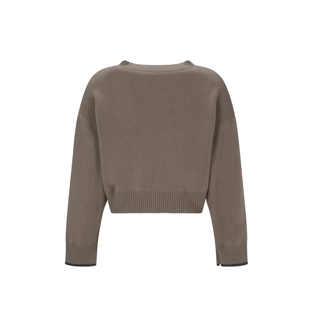 Women’s Brunello Cucinelli Beige Cashmere Sweater