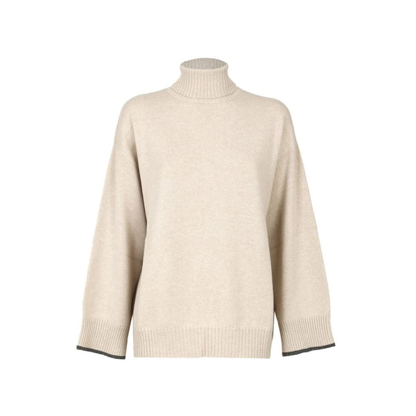 Women’s Brunello Cucinelli Beige Cashmere Sweater