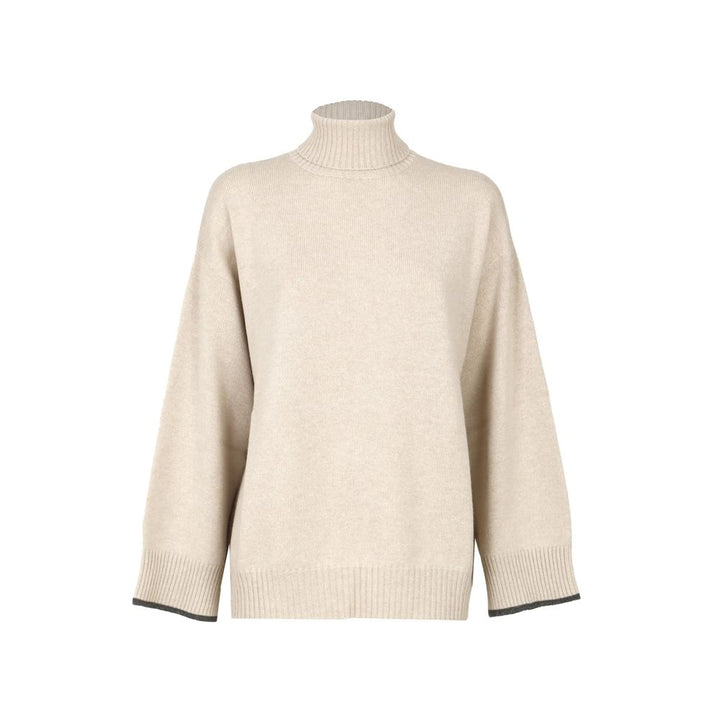 Women’s Brunello Cucinelli Beige Cashmere Sweater